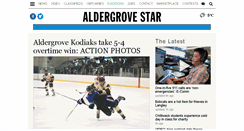 Desktop Screenshot of aldergrovestar.com